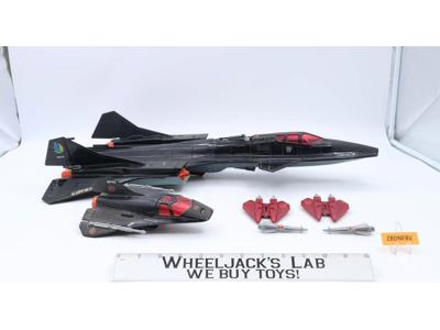 Cobra Night Raven S3P G.I. Joe 100% Comlete 1986 Hasbro Vintage Figure Vehicle