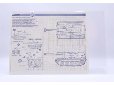 Slaughter's Marauders Lynx 1989 ORIGINAL Instructions / Blueprints G.I. Joe