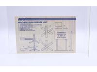Machine Gun Defense Unit 1984 ORIGINAL Instructions / Blueprints G.I. Joe Hasbro