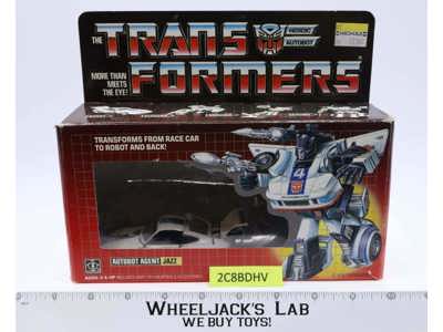 Jazz 100% Complete Boxed 1984 Vintage Hasbro G1 Transformers Action Figure