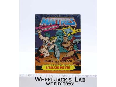 Geldor The Secret Liquid of Life! Mini Comic He-Man 1983 MOTU Mattel