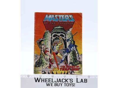 The Menace of Trap Jaw! Mini Comic Book MOTU Masters of the Universe Mattel 1984