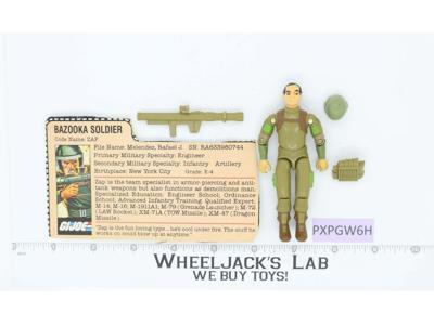 Zap V1.5 Swivel Arm 100% Complete G.I. Joe 1983 Hasbro Vintage Action Figure