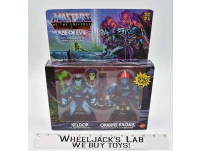 Rise Of Evil Keldor & Kronis #2 Master Of The Universe He-Man MISB 2020 Mattel