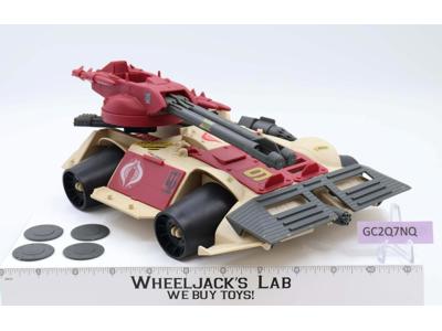 Cobra Rage 100% Complete GI Joe 1990 Hasbro Vintage Action Figure Vehicle