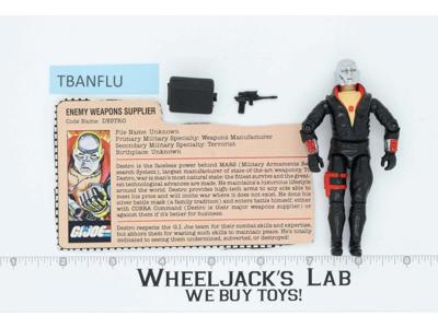 Destro V1 100% Complete G.I. Joe 1983 Hasbro Vintage Action Figure
