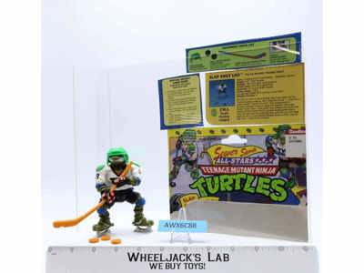 Slap Shot Leo 100% Complete W/Card Teenage Mutant Ninja Turtles TMNT Playmates