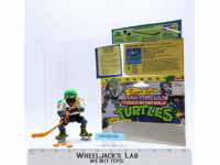 Slap Shot Leo 100% Complete W/Card Teenage Mutant Ninja Turtles TMNT Playmates