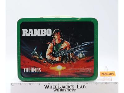 Rambo 1985 Metal Lunchbox American Thermos Products