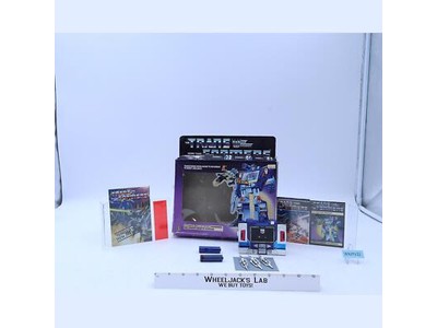 Soundwave ONLY W/ BOX 1984 Vintage Hasbro G1 Transformers Action Figure