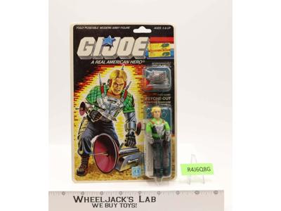Psyche-Out GI Joe 1987 Hasbro Vintage Action Figure NEW MOSC SEALED