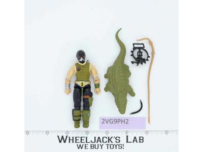 Croc Master V1 100% Complete G.I. Joe 1987 Hasbro Vintage Action Figure