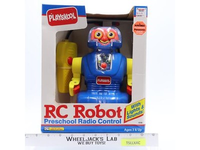 #1058 RC Robot W/ Lights & Sounds 1992 Playskool Preschool Toy NEW SEALED