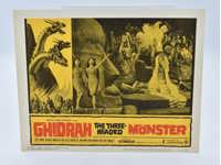 Ghidorah the 3 Headed Monster 1965 Sci-fi/Horror Movie Lobby Card Poster 11x14