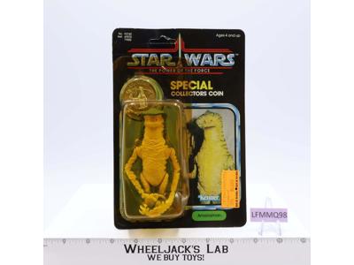 Amanaman W/Coin 92 Back Star Wars POTF 1984 Kenner NEW MOSC SEALED