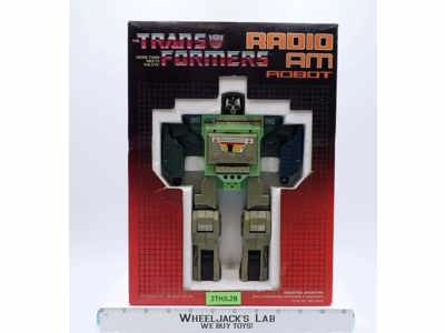 Radio AM Radio Industria Argentina Commando Toys Vintage 1987 G1 Transformers