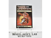 Ironhide Action Figure Instruction Manual Booklet 1984 G1 Transformers