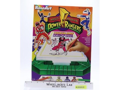 Light-Up Desk #1555 Mighty Morphin Power Rangers 1994 Saban RoseArt NEW MISB
