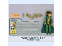 Serpentor V1 100% Complete G.I. Joe 1986 Hasbro Vintage Action Figure