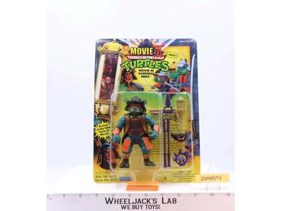Samurai Mike Movie III Teenage Mutant Ninja Turtles TMNT 1992 Playmates MOSC