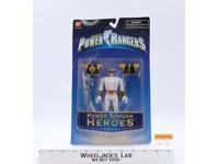 White Ranger Power Rangers Heroes Series 1 1997 Bandai Figure NEW MOSC SEALED