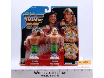 The Rockers Marty Shawn Michaels WWF Wrestling 1991 Hasbro NEW MOSC SEALED