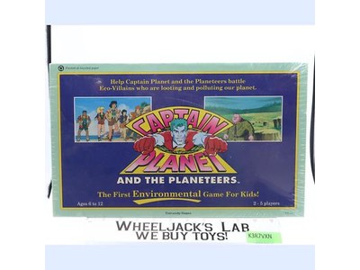 Captain Planet & the Planeteers Environmental Game University Games NEW SEALED