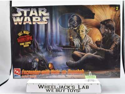 Encounter with Yoda on Dagobah Model Kit Star Wars 1995 AMT ERTL NEW MISB SEALED