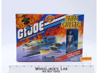 Wave Crusher W/Sub Viper GI Joe 2001 Hasbro Action Figure Vehicle NEW SEALED