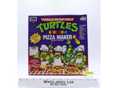 Fun Dough Pizza Maker Teenage Mutant Ninja Turtle 1991 RoseArt NEW MISB