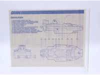 Devilfish 1985 ORIGINAL Instructions / Blueprints G.I. Joe Hasbro