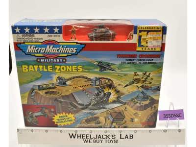 Thunder Crossing Micro Machines Battle Zones 1997 Galoob NEW MISB SEALED