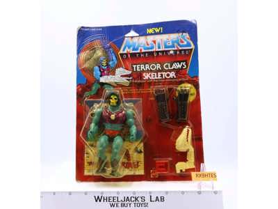 Terror Claws Skeletor Masters of the Universe MOTU 1985 Mattel NEW MOSC SEALED