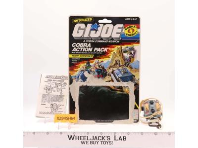 Rope Crosser W/Card Motorized Action Pack G.I. Joe Vintage Hasbro 1987 WORKS