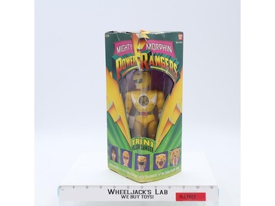 Trini Yellow Ranger Mighty Morphin Power Rangers 1993 Bandai Figure NEW SEALED