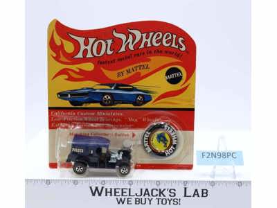 Blue Patty Wagon Hot Wheels Redline 1969 Mattel NEW MOSC SEALED