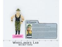 Sgt. Slaughter V2 G.I. Joe 1986 Hasbro Vintage Action Figure