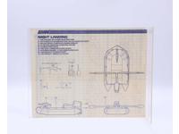 Night Landing 1985 ORIGINAL Instructions/Blueprints G.I. Joe Hasbro