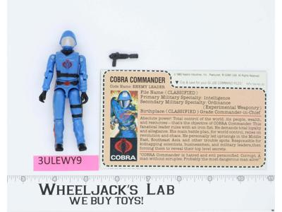Cobra Commander Mickey Mouse V1 100% Complete G.I. Joe 1982 Hasbro Vintage