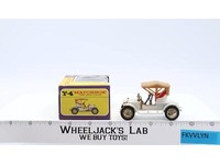 1909 Opel Coupe Y-4 W Original Box Lesney Matchbox 1960's England