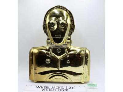 C-3PO Gold Action Figure Storage Case Star Wars 1983 Kenner