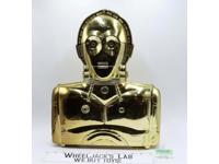 C-3PO Gold Action Figure Storage Case Star Wars 1983 Kenner