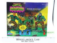 Mutatin' RocksteadyTMNT Mutations 1992 Playmates Action Figure NEW MISB SEALED
