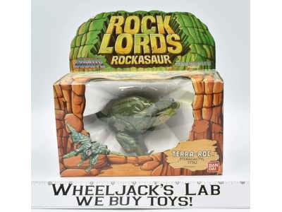 Terra-Roc Rockasaur European Rock Lords GOBOTS 1986 Bandai Action Figure MIB
