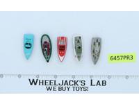 Lot of 5 Boats 1988-89 Vintage Galoob Micro Machines