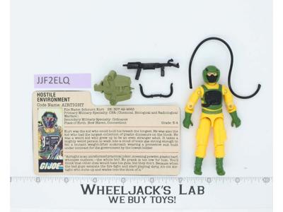 Airtight V1 100% Complete G.I. Joe 1985 Hasbro Vintage Action Figure