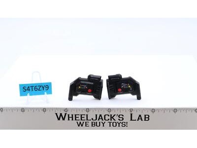 Defensor Hot Spot Chest Shields Pair STICKERED 1986 G1 Transformers Figure