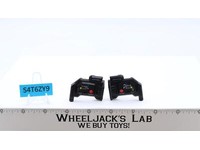 Defensor Hot Spot Chest Shields Pair STICKERED 1986 G1 Transformers Figure