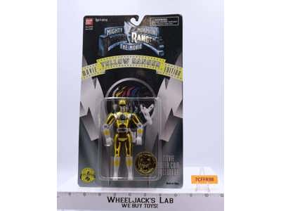 Mighty Morphin Yellow Ranger Power Rangers The Movie 1995 Bandai NEW MOSC