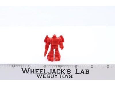 #4 Sludge RED Decoy Hasbro Vintage 1987 G1 Transformers Action Figure